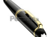 Montblanc Meisterstück Classique stilografica F e Eberhard Tazio Nuvolari Gold Car per sidecar