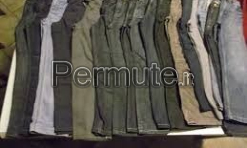 Stock paia di pantaloni nuovi taglia da 46 a 52