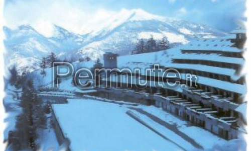 Aosta pila bilocale in residenc a 100 m dalle piste da sci valore 150.000 euro permuto