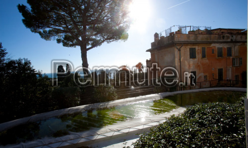 Appartamento con piscina e solario vista golfo Portof tra Rapallo e Zoagli