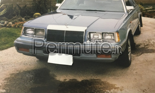 Chrysler le baron del 1986 coupe cambio automatico interni nuovi auto asi