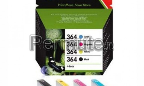 HP SD534EE NO 364 Combo-pack Cyan/Magenta/Yellow/Black Inkjet / getto d'inchiostro Cartuccia origina