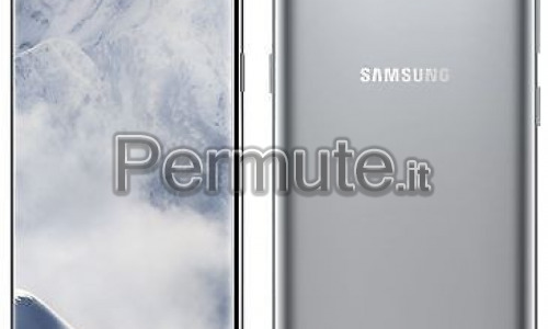 SAMSUNG S8 SILVER SCAMBIO