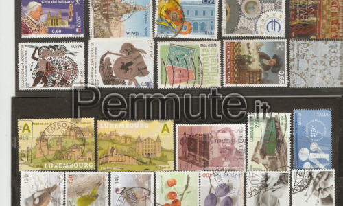 scambio francobolli Europa mondo