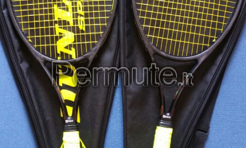 Offro 2 racchette da tennisnuove Dunlop N T tour