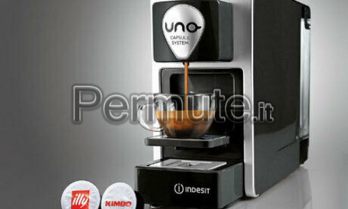 permuto macchina caffè Uno System con Lavazza a Modo Mio