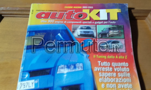AUTOKIT rivista automobilistica anno 2002/2003