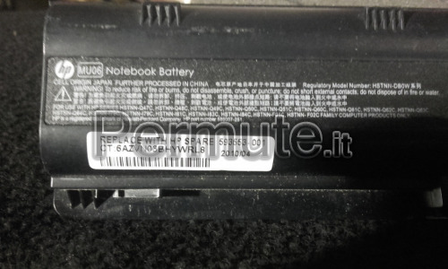 BATTERY PACK per NOTEBOOK HP Serie HSTNN