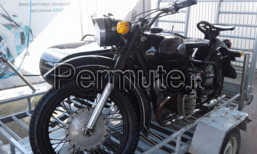 Sidecar Dnepr MT12 doppia trazione anno 1974