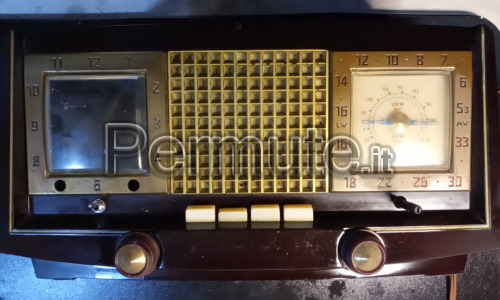 Radio Grundig Heinzelmann 1954 (senza orologio)