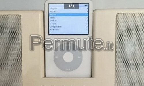 Permuta iPod video 2005 + docstation casse