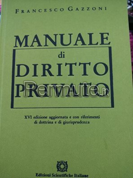 Gazzoni Manuale Di Diritto Privato Pdf Download