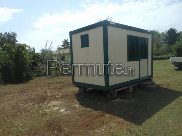 BOX Container Uso Ufficio con Bagno Roma Usato in Permuta ...