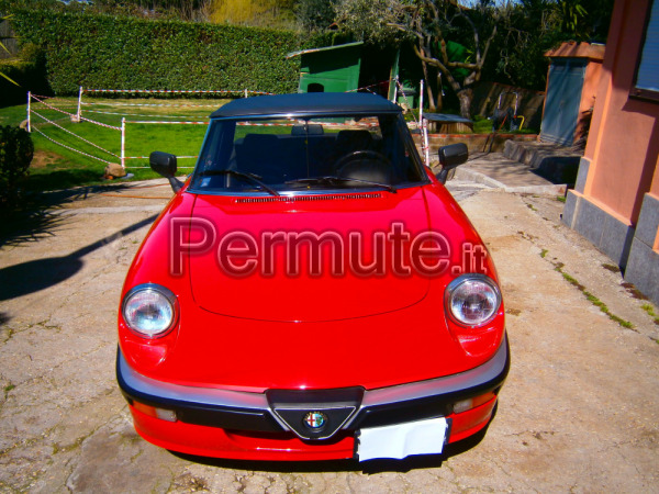 Alfa Romeo Spider Duetto Targa Oro Roma In Permuta Auto