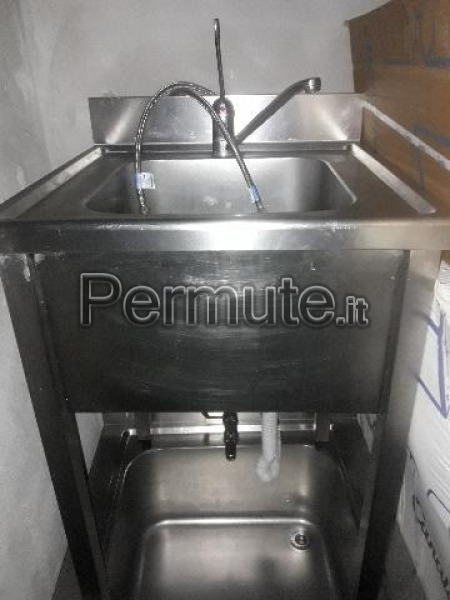 Lavello acciaio inox professionale Roma Usato in Permuta ...