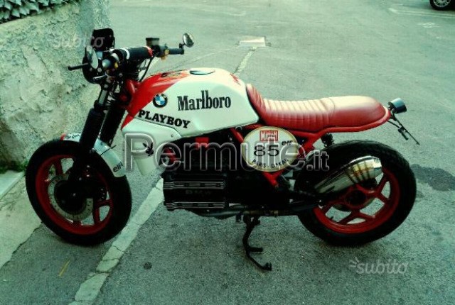 Bmw Cafe Racer Marlboro Unica Al Mondo Palermo Usato In Permuta Custom E Chopper Permute It