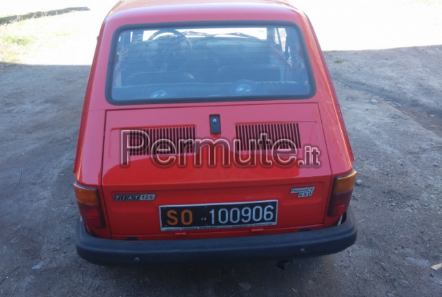 fiat 126 personal 4 ristrutturata Sondrio in Permuta, Auto d'epoca 