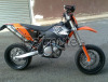 ktm motard exc 530 r la scambio con barca