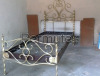 LETTO 1 PIAZZA CON TESTATE IN OTTONE COMPLETO