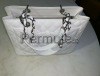 Splendido autentico CHANEL Grand White Caviar GST Shopper - 1100 EUR !!