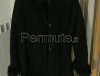 giacca montone nero shearlin original