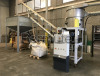 impianto automatizzato comleto di granulatore e imballaggio per la produzione di pellet