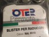 KIT PER RADIATORE TAPPI E RIDUZIONI OTER IN BLISTER 1"X 3/8" ø 42