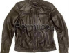 Giubbotto Vera Pelle Biker Style