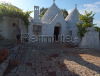 Trullo 2 coni + lamia + corte + terreno