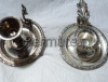 Porta Candele Vintage in Silver Plated