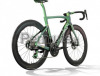 2025 Pinarello Dura Ace Di2 - SRM Crankset - Luxter Green 1k Road Bike | WAREHOUSEBIKE