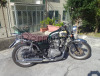 Kawasaki W650 targa argento FMI + accessori