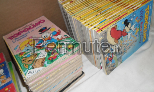 TOPOLINO 94 pezzi giornaletti anni 1981/1994