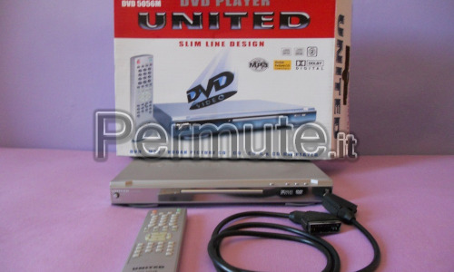 LETTORE DVD UNITED 5056M