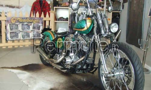 HB springer softail shovel S&S tipo harley , permuto vendo