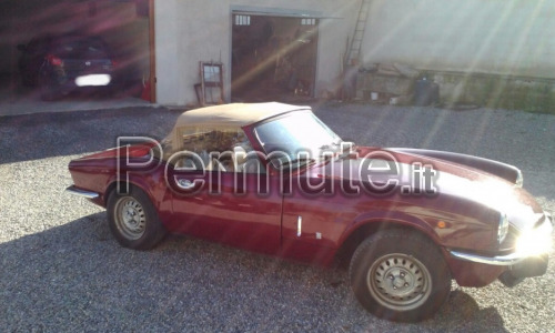 triumph spitfire bordeaux 1975