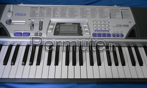 TASTIERA CASIO CTK 496