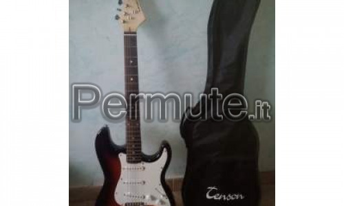 permuto chitarra elettrica mod Fender