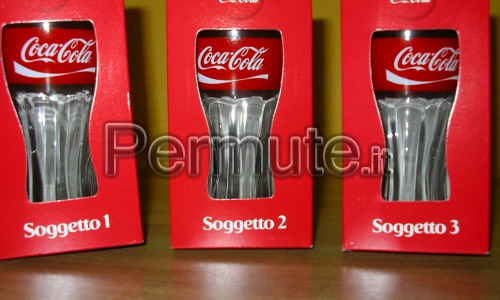 bicchieri coca-cola