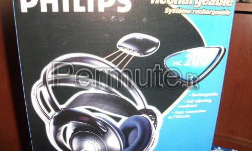 cuffie PHILIPS HC 200 rechargeable