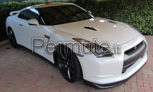 Permuto Nissan GTR anno 2010 