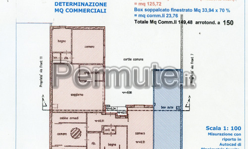 Permuto casetta indipendente sita in Torino