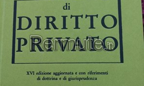 Gazzoni "MANUALE DI DIRITTO PRIVATO" ultima edizione