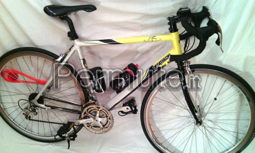 bici da corsa alluminio decatholn 7.1 campagnolo permuto