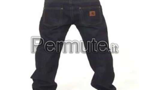 JEANS CARHARTT SKILL PANT 38x34 NUOVI MAI USATI!!!!!