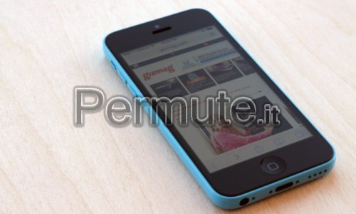 iPhone 5c 8gb azzurro