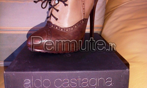 bellissime scarpe Aldo CAstagna NUOVE n. 38