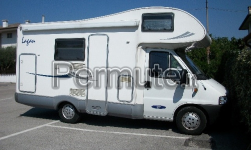 permuto camper con cellula pickup