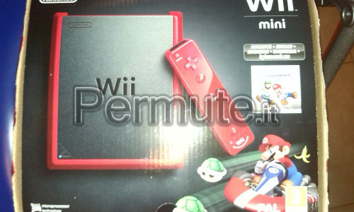 Nintendo wii mini + super mario kart