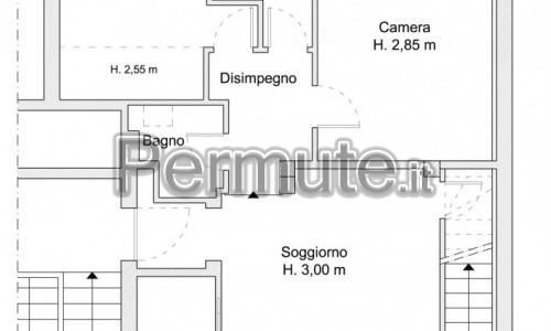 Appartamento a Bologna con terrazza di 100 mq.